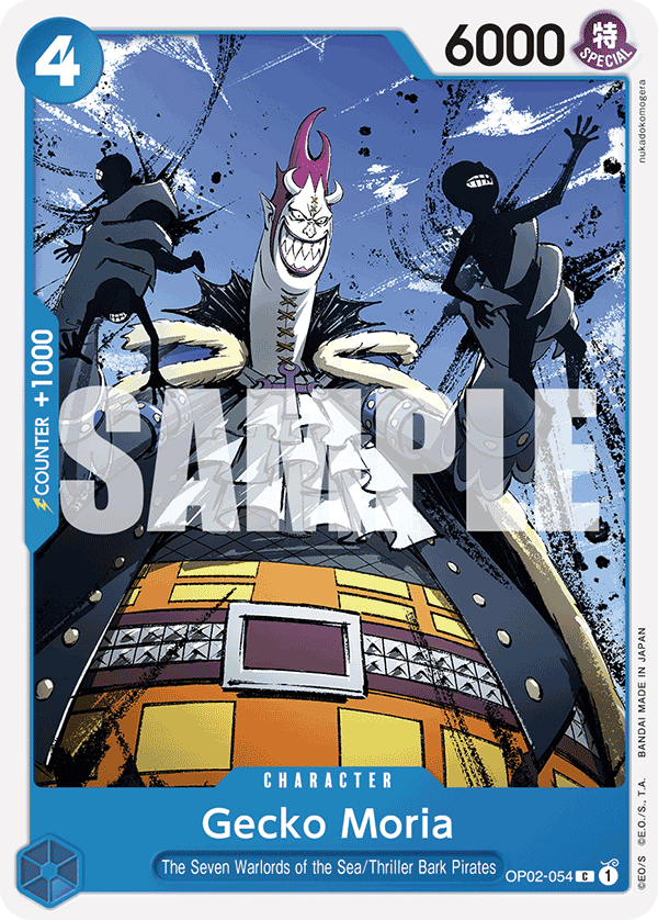 Gecko Moria (OP02-054)