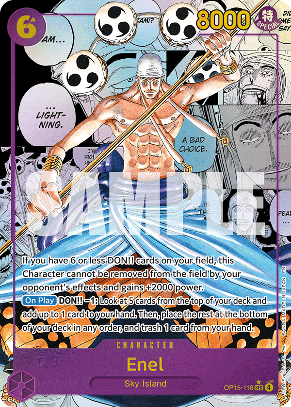 Enel (OP15-118) (Manga)